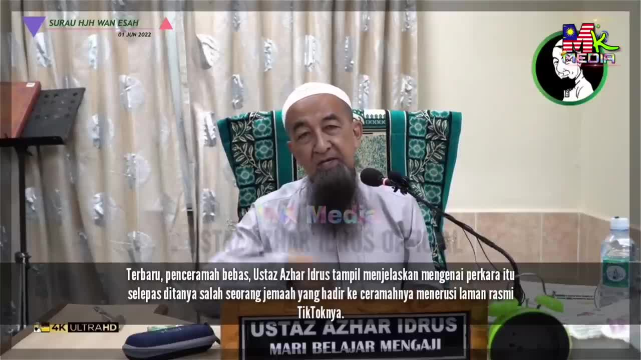 "Bakpo Mu Gi Kata D4YUS Pulok?"Ustaz Azhar Jawab 1SU Suami D4YUS Benarkan Doktor Lelaki Utk BERS4LIN