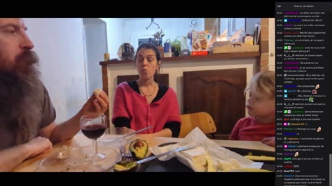2023-02-23 (2bis.1) - Petit live courdons bleus en famille - Twitch Triskelina (version avec chat)