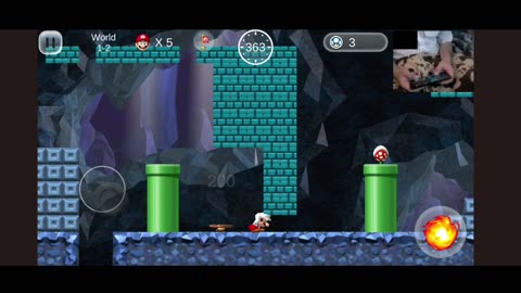 MARIO mobile gameplay part 1 area 1/2