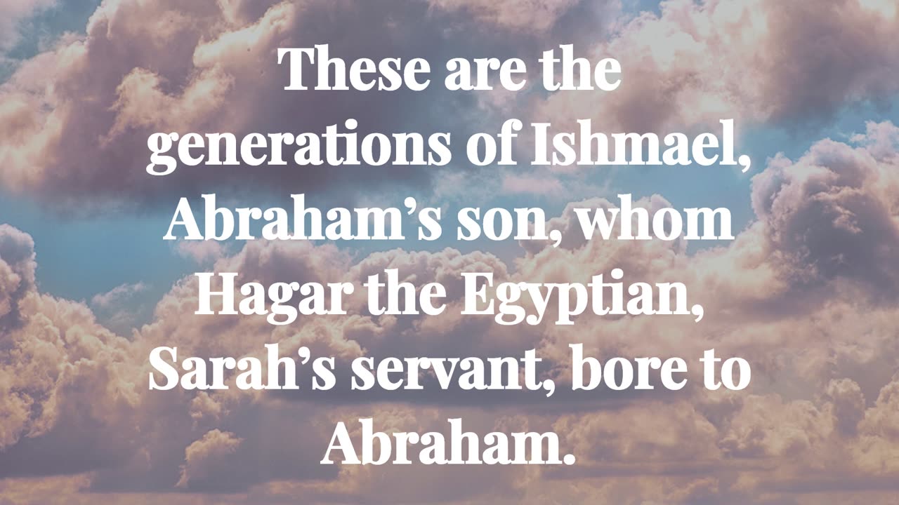Genesis Chapter 25: Abraham's Descendants - Isaac and Ishmael, Birthright, and God's Promises