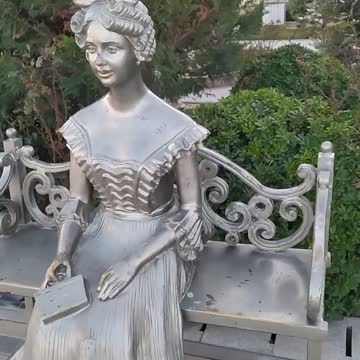 It is a beautiful statue