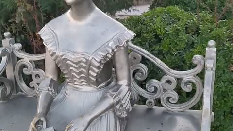 It is a beautiful statue