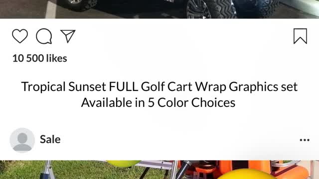 Golf Cart Graphics and Wraps