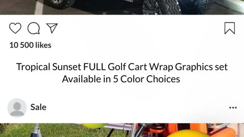 Golf Cart Graphics and Wraps