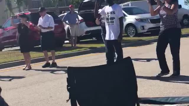 Trump Rally October 2018! This guy should be famous!