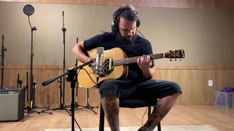 Recording "Lily" acoustic guitar