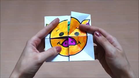 D.I.Y Face Changer With Papers For Children. Paper DIY