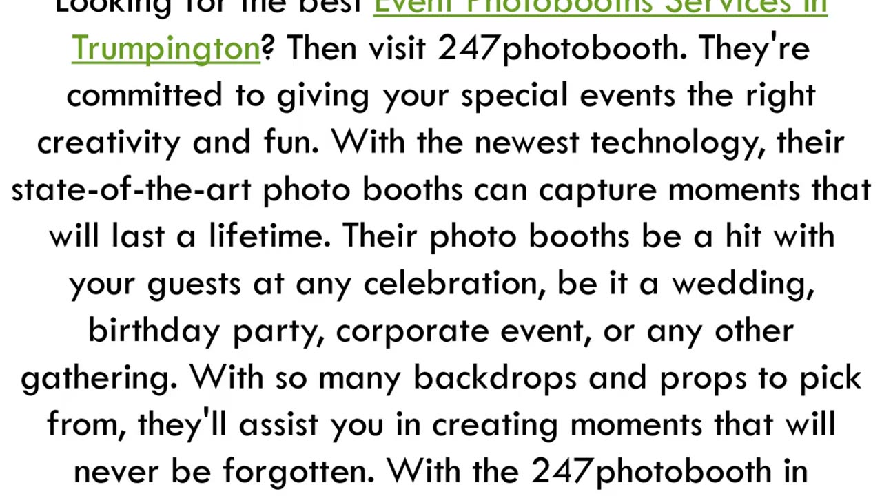 Get the best Event Photobooths Services in Trumpington