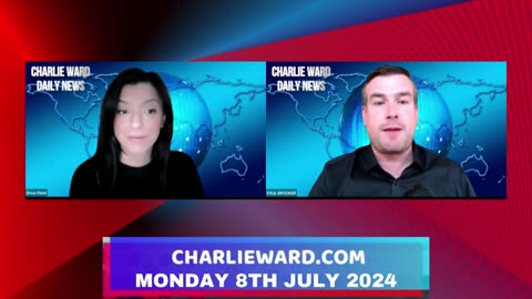 CHARLIE WARD DAILY NEWS WITH PAUL BROOKER & DREW DEMI REPORT - MONDAY 8TH JULY 2024