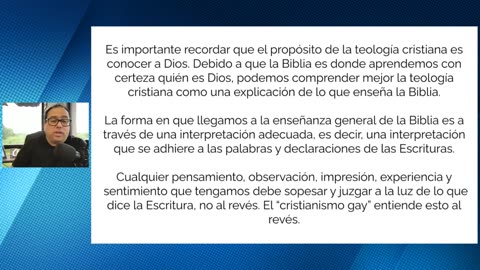 Resumen de como la ideologia LGBT reinterpreta la teologia Cristiana