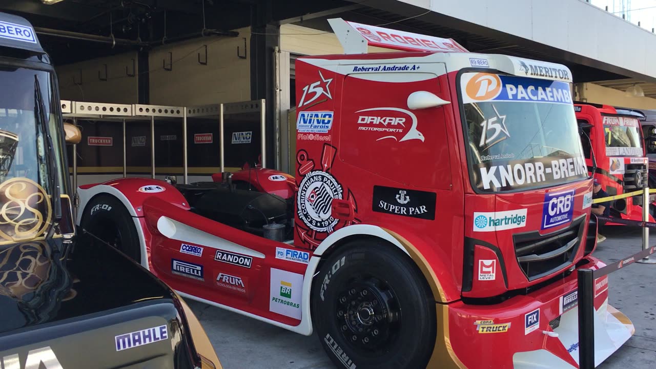 TRUCK CUP RACING BACKSTAGE AND FINAL ADJUSTMENTS