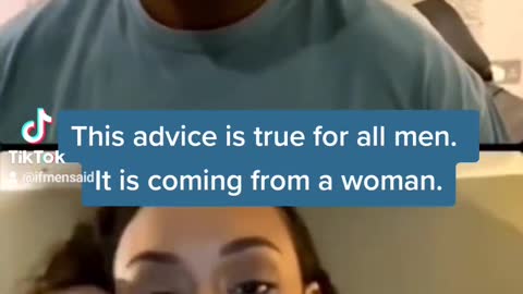 Advice for men. Do you want to be successful?