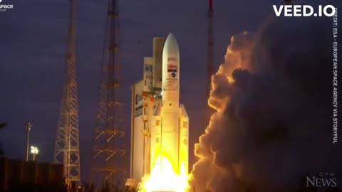 Watch the final launch of the European Space Agency's heavy-lift rocket