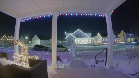 Guy Visited His Neighbors Dancing in a Costume Even After His Father Passed Away