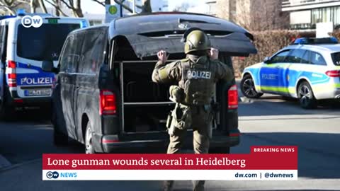 Germany: Lone gunman wounds several in Heidelberg | DW News