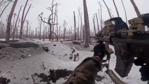 Intense Combat Footage from Azov Brigade