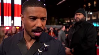 Michael B. Jordan premieres ‘Creed III’ in London