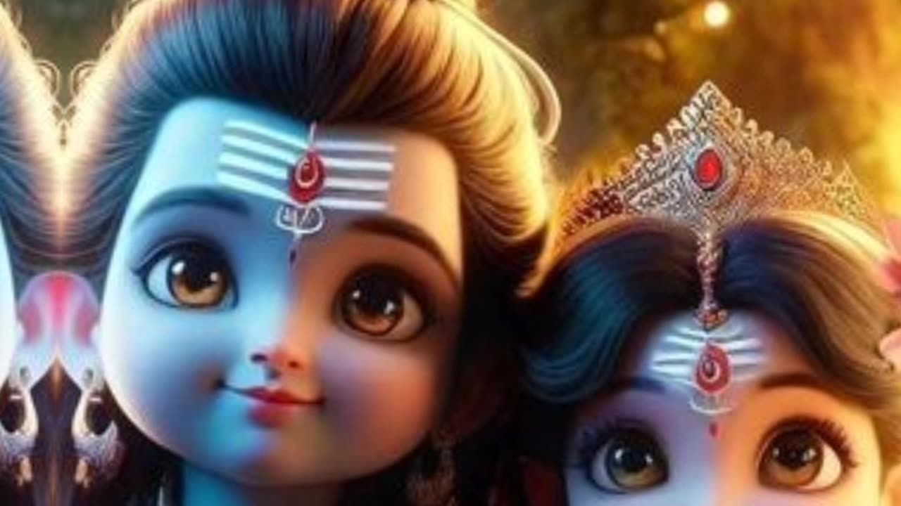 Karpura gauram karunavataram song #devotional#god#mahadev#shiv#shiva#shivaparvati#divine#shorts#cute