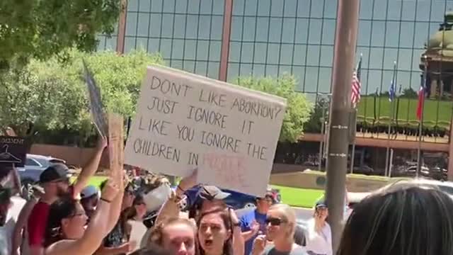 Fort Worth protest! Let's get our bodies back!