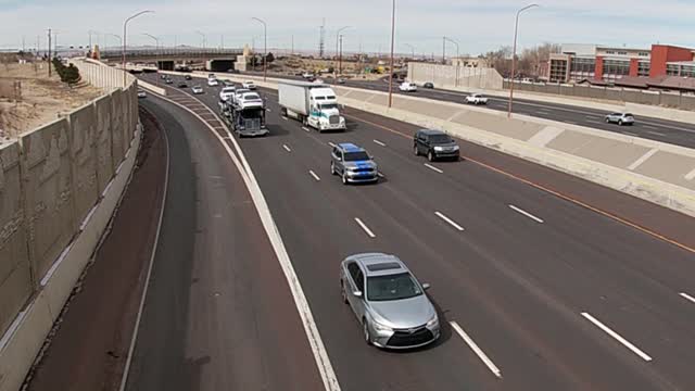 The People's Convoy Truckers for Freedom USA New Mexico - Pray!