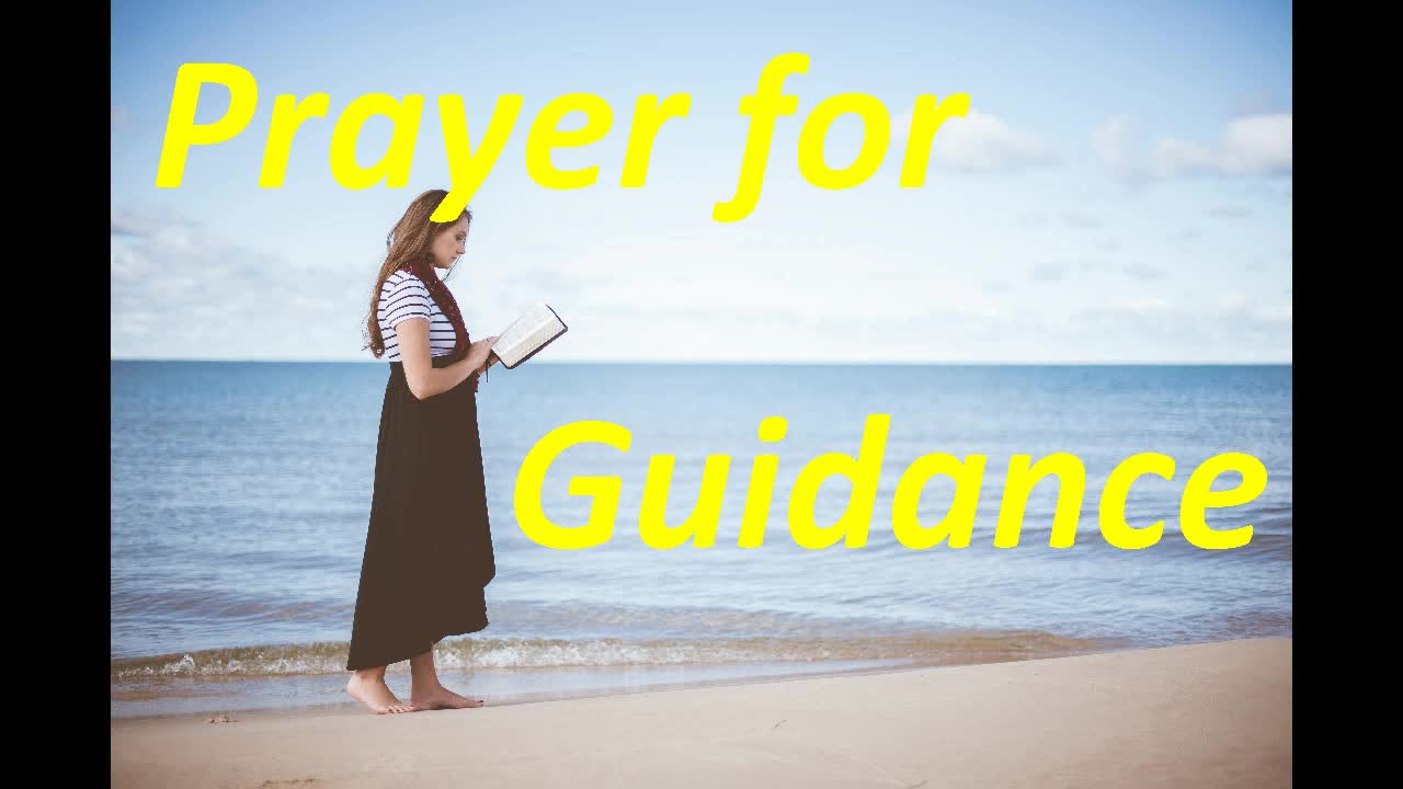 Prayer for Guidance