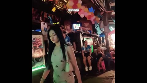 Thailand, Pattaya tonight. So many beautiful girls and freelancers. #4