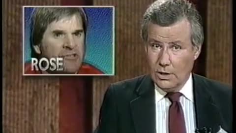 June 20, 1989 - Pete Rose Faces Gambling Allegations