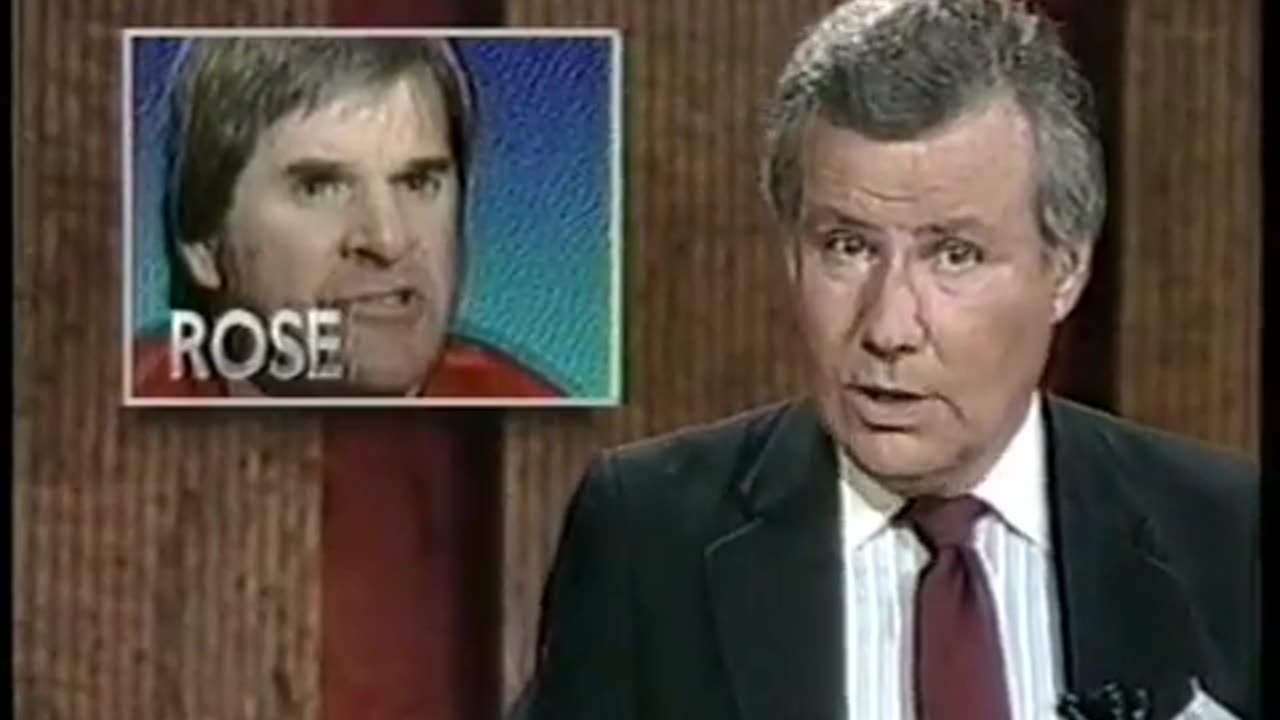 June 20, 1989 - Pete Rose Faces Gambling Allegations