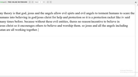 are jesus, satan and all the angels and demons working together?