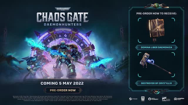 Warhammer 40,000: Chaos Gate - Daemonhunters - Official Pre-Order Trailer