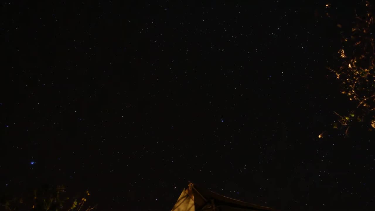 Maasai Mara Starry Night Timelapse