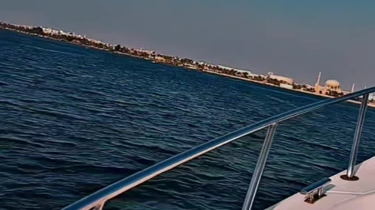 Bahrain Juffair Beach boat ride