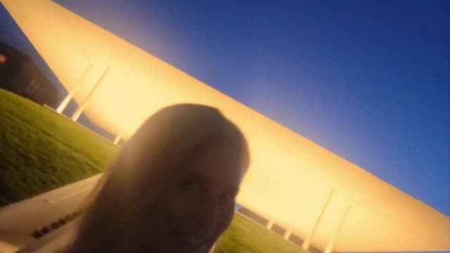 James Turrell Twilight Ephinany Skyscape at Rice University - it looked kind of like a spaceship