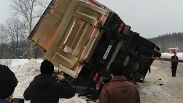 A terrible accident happened in Russia!