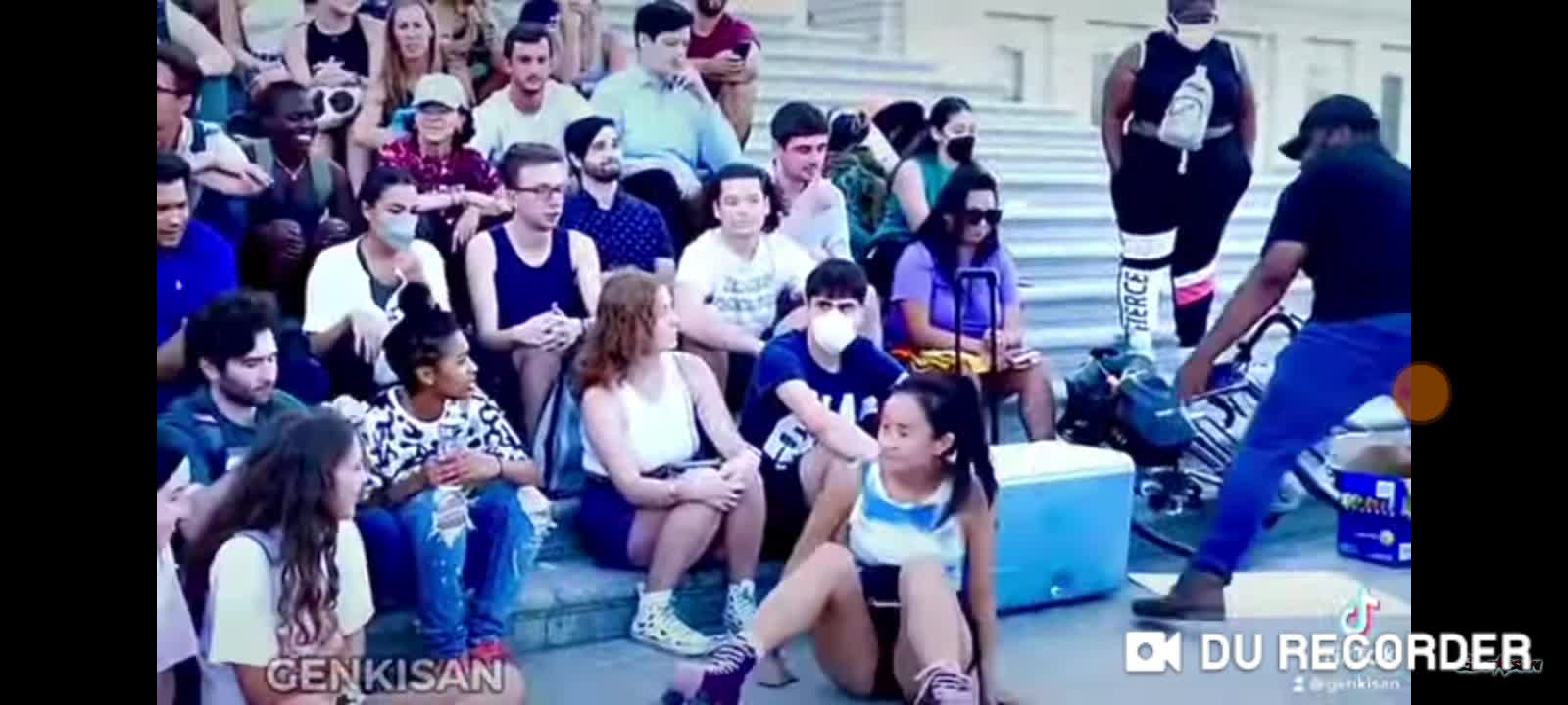 AOC Masks Up for Photo Op