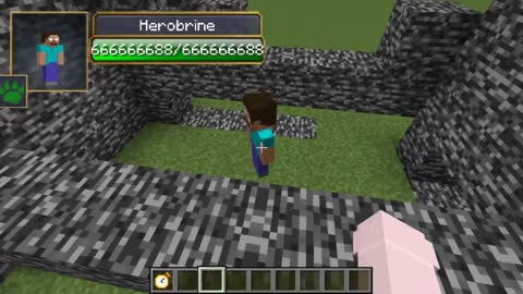 Herobrine vs Error422 all creepypasta mobs in minecraft part 103