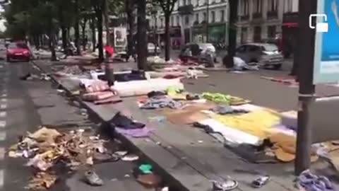 Beautiful Paris after mass immigration