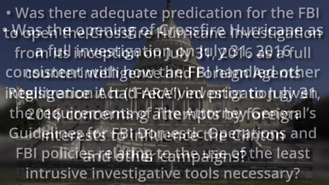 The Scope of the Durham Report