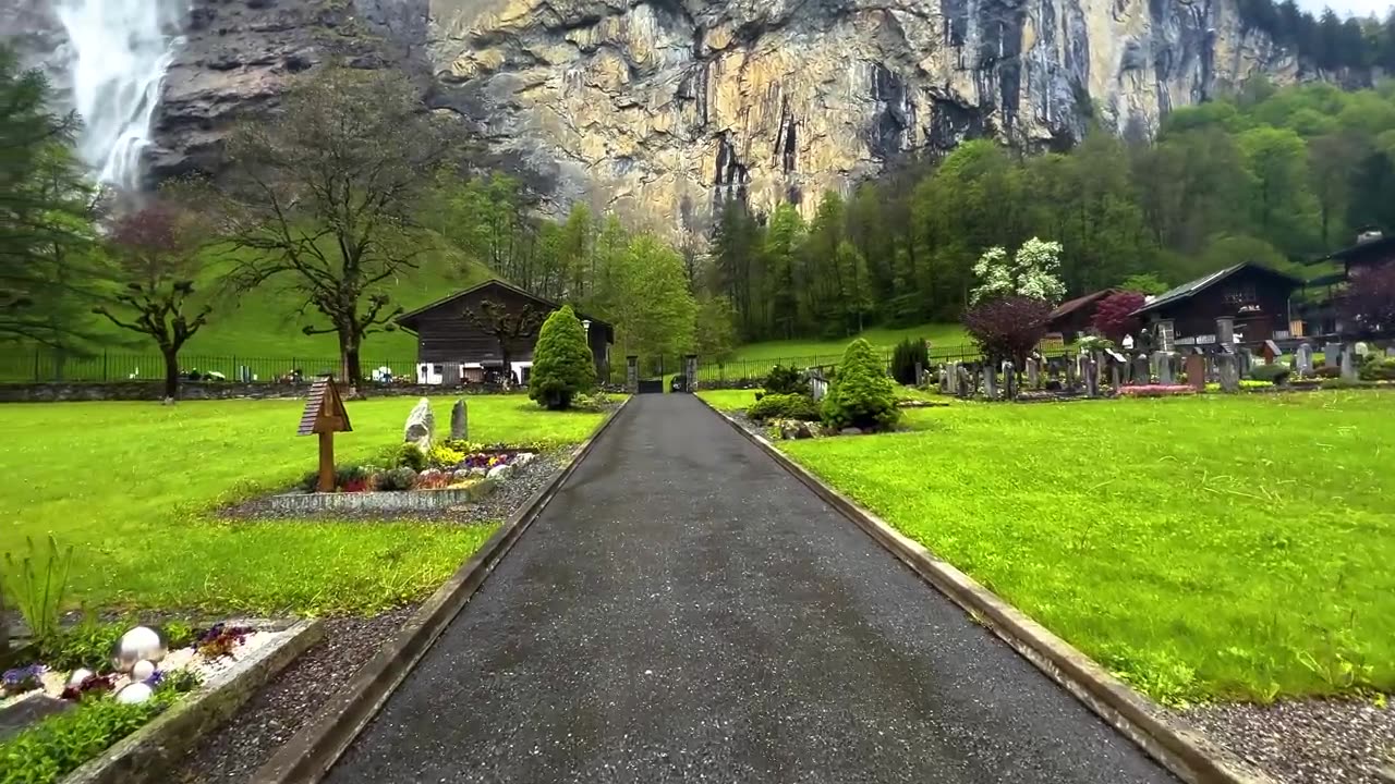 Lauterbrunnen Rainy - Switzerland