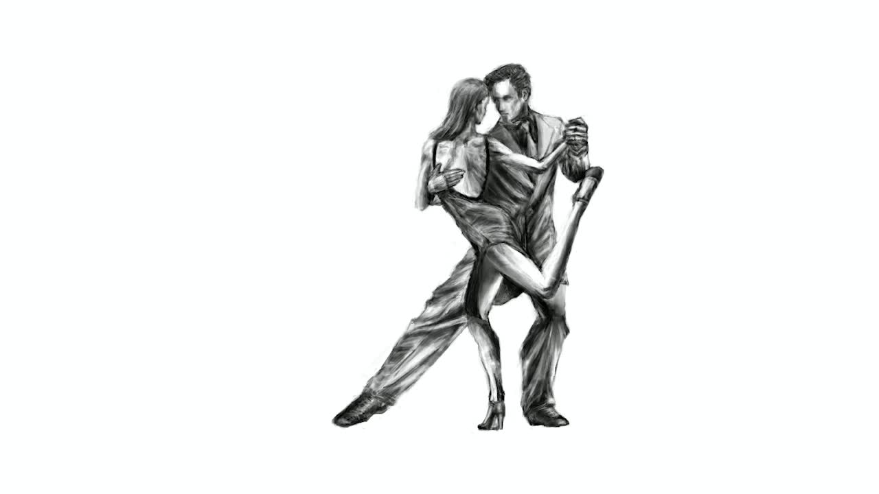 Tango time-lapse drawing (No. 322)