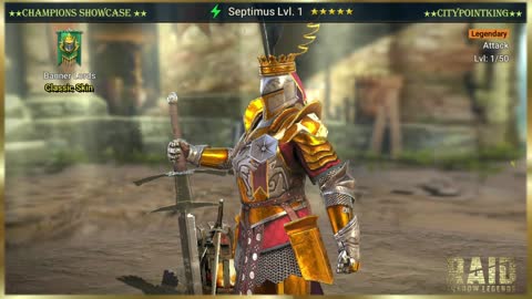 Raid Shadow Legends - Septimus - Classic Skin