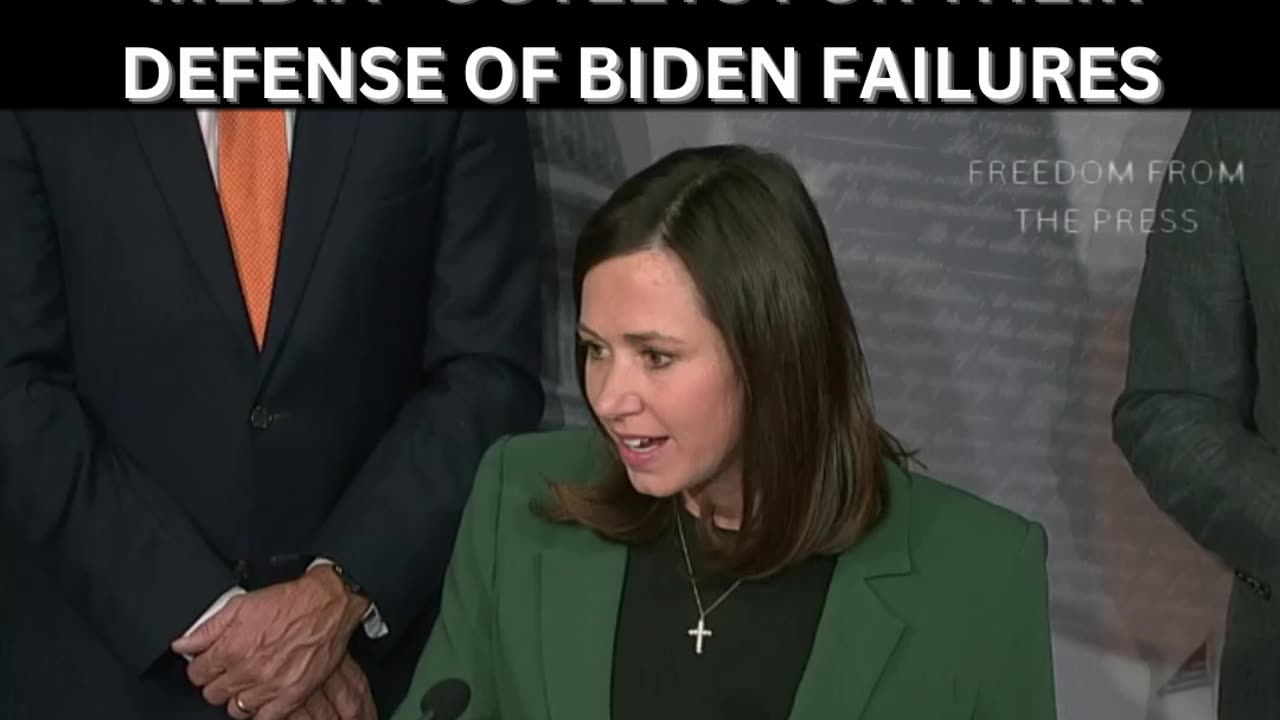 Katie Britt Blasts "Liberal Media" For "Turning A Blind Eye" To Biden Failures