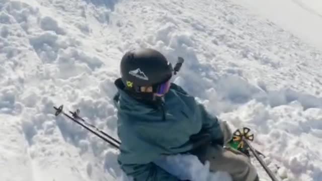 Ever built a powder jump Backcountry action with Paddy Graham. POWDER JUMP