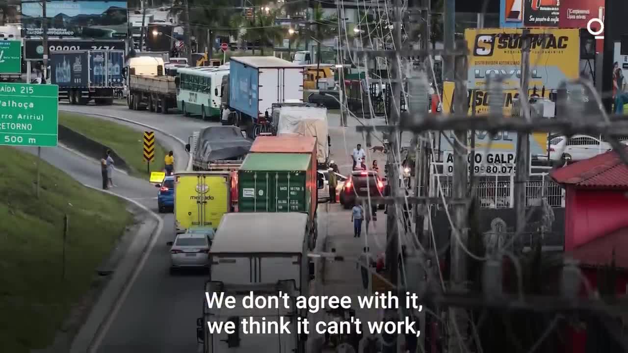 Brazil Truckers Block Roads to Protest Bolsonaro Election Loss