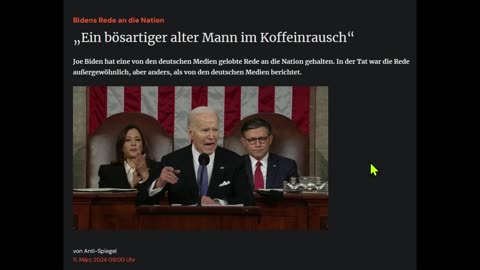 Bidens Rede an die Nation aus russischer Sicht das zur Zeit Wahlen hat