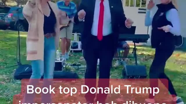 Is that Trump hanging at a house party???