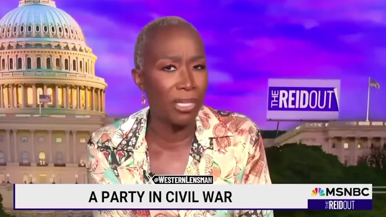 Joy Reid has a meltdown over "rich, white, elected Democrats" turning on Biden.