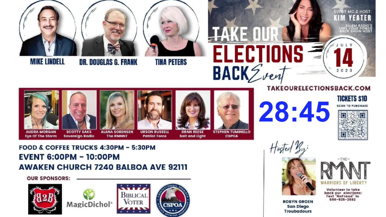 Take Our Elections Back Event