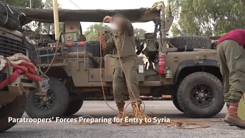 Attached is footage of Paratroopers' forces preparing to enter: