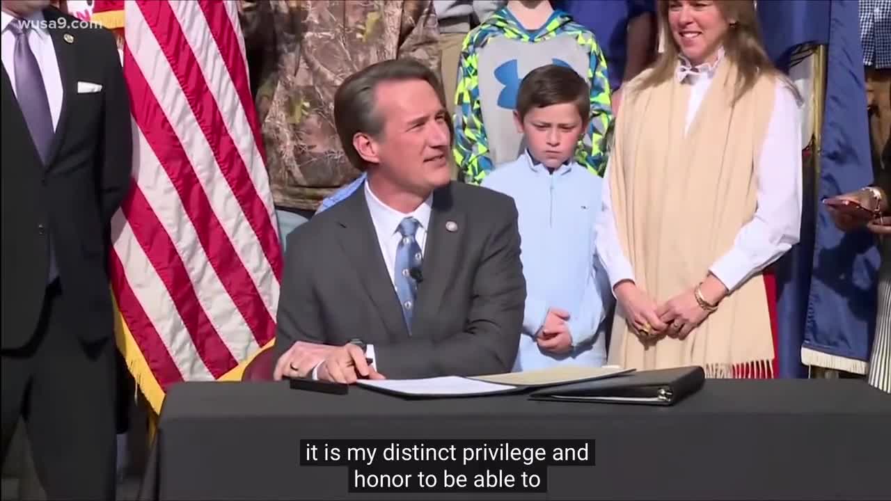 BREAKING: Virginia Gov. Youngkin signs bill banning school mask mandates